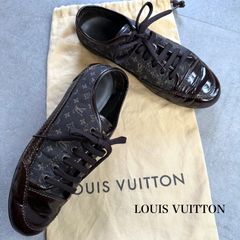 Louis Vuitton モノグラム スエード スニーカー 35.5 - メルカリ