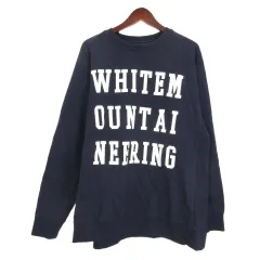 ホワイトマウンテニアリング White Mountaineering LOGO SWEAT SHIRT スウェット ロゴ トレーナー 1 ネイビー WM2373518のサムネイル