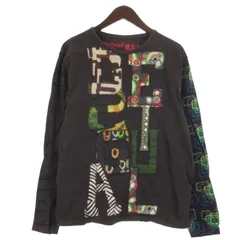 デシグアル Desigual Tシャツ 長袖 ロゴ パッチ グレー XLのサムネイル