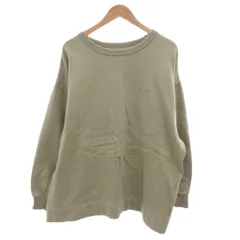 クラネ CLANE × FRUIT OF THE ROOM Wide Sweat Tops トレーナー スウェット F カーキ 11105-2132 /JSのサムネイル