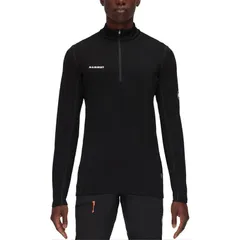 マムート メンズ アウター ジャケット・ブルゾン Mammut Aenergy ML HalfZipullover Mens Black ブラックのサムネイル
