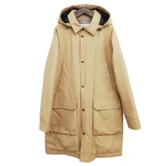 ウールリッチ WOOLRICH WOOU0619 フーデット ダウン コート ロング マウンテンパーカー ジャケット L ベージュ