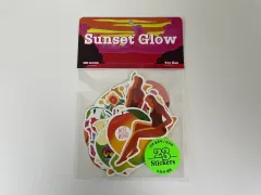 未開封) SSE イハン(LEEHAN) サンセット グロー ステッカー セット ダイアリーデコ