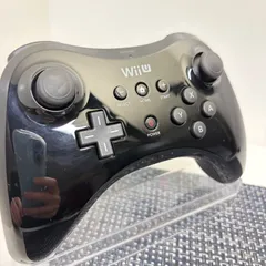 【フルメンテナンス】WiiU ワイヤレスコントローラー プロコン ブラック 黒色 f