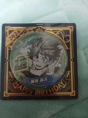 【僕のヒーローアカデミア】緑谷出久 誕生日 缶バッジ 出品