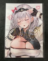 cLover ポップアップ ぎばちゃん 直筆イラストサイン色紙 茶山沙穂