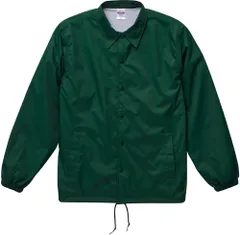 ユナイテッドアスレ UnitedAthle ナイロン コーチ ジャケット   裏地付   705901XX 497 アイビーグリーン