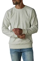 ノーマルブランド メンズ アウター パーカー・スウェット クルーネック シャツ The Normal Brand Puremeso Everyday Crewneck Sweatshirt Stone ストーン