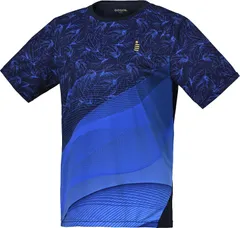 ゴーセン GOSEN テニス レディースゲームシャツ トップス 半袖Tシャツ 吸汗速乾 肌ドライ ストレッチ 日本ソフトテニス連盟審査合格品 日本バドミントン協会審査合格品 着替え  T2503 17 ネイビー