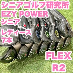 シニアゴルフ研究所 イージーパワー アイアンセット 7本 レディース R2 