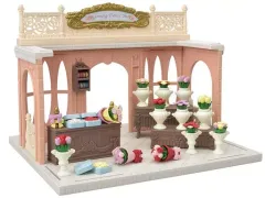 【中古】おもちゃ タウンシリーズ 街のフラワーショップ 「シルバニアファミリー」
