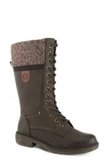 スプリングステップ レディース シューズ ブーツ・レインブーツ Spring Step Yosemite Wateresistant Boot Dark Brown ブラウン