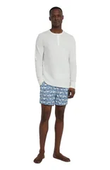 オニア メンズ トップス Tシャツ Onia Long Sleeve Slub Henley White ホワイト