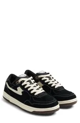 エス ダブリュー シー メンズ シューズ スニーカー スエード STEPNEY WORKERS CLUB Pro Cup SStrike 01 Suede Sneaker Black White ホワのサムネイル
