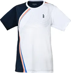 ゴーセン GOSEN テニス レディースゲームシャツ トップス 半袖Tシャツ 吸汗速乾 日本ソフトテニス連盟審査合格品 日本バドミントン協会審査合格品 着替え 部活 クラブ活動 サークル  T2523 30 ホワイト