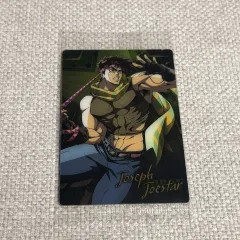 ジョジョの奇妙な冒険 ジョセフ・ジョースター ジョジョ 2部 スペシャル ウエハース プロフィール カード