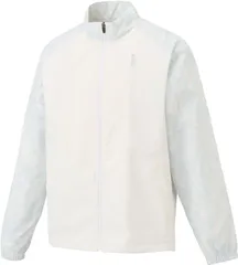 ゴーセン GOSEN テニス ウィンドウォーマージャケット ユニセックス 硬式 ソフトテニス バドミントン アウター ジャンパー 防寒 冬 ウォームアップ 保温 撥水 防風 裏起毛  Y2540 30 ホワイト