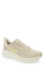 ホカオネオネ メンズ シューズ スニーカー HOKA Clifton 10 Running Shoe Raw Linen Stone ストーン