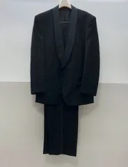 Venerato メンズフォーマル タキシード スーツ ブラック 洋服の青山 ヴェネラート SGNH26-0977