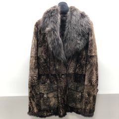 美品】ラビット×フォックス リアルファーコート 本毛皮 大きいサイズ