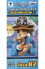 【中古】フィギュア モンキー・D・ルフィ 「ワンピース」 ワールドコレクタブルフィギュア-20TH LIMITED-vol.1
