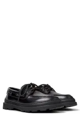 カンペール メンズ シューズ ローファー Camper Brutus Moc Toe Loafer Black ブラックのサムネイル