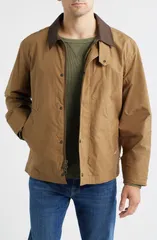 フィルソン メンズ アウター ジャケット・ブルゾン コットン Filson Ranger Wateresistant Short Waxed Cotton Field Jacket Dark Beigのサムネイル