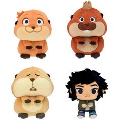 私がビーバーになる時 ぬいぐるみチャーム マスコット キング ジョージ