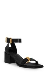 レベッカミンコフ レディース シューズ ヒール サンダル アンクル Rebecca Minkoff Buckle Up Ankle Strap Sandal Black ブラックのサムネイル