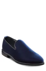 アレン エドモンズ メンズ シューズ サンダル Allen Edmonds Robinson Smoking Slipper Navy Velvet ネイビー