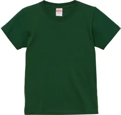 ユナイテッドアスレ UnitedAthle 5.6オンスTシャツ キッズ   500102C 497 アイビーグリーン
