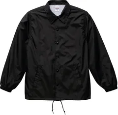 ユナイテッドアスレ UnitedAthle ナイロン コーチジャケット ライニング付   705901 2 ブラック