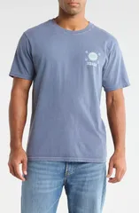 ローアク メンズ トップス Tシャツ レギュラーフィット グラフィック Roark Palm Graphic Regular FitShirt Neptune