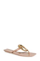 ジェフリー キャンベル レディース シューズ サンダル Jeffrey Campbellinques Flip Flop Beige Shiny Gold ベージュ