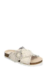 ビビロウ レディース シューズ サンダル Bibi Lou Danna Slide Sandal Blancoのサムネイル