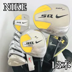 豪華 13本 NIKE ナイキ SQ サスクワッチ ゴルフクラブ フルセット ゴルフセット クラブセット メンズ 初心者 入門 右利き パター付 安価 83Y-07