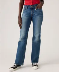 【送料無料】 リーバイス レディース デニムパンツ ジーンズ ボトムス Womens Superlow LowRise Bootcut Jeans Darted Denim
