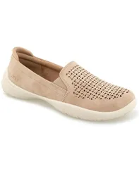 【送料無料】 ジャイビーユー レディース スリッポン・ローファー シューズ Womens Fabian Casual SlipOn Sneakers Taupe