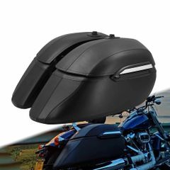 サドルバッグ ハーレーダビットソン FXRハードケース 互換品18L - メルカリ