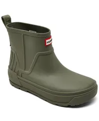 【送料無料】 ハンター レディース ブーツ・レインブーツ シューズ Womens Wales Waterproof Rain Booties from Finish Line Medium Green