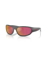【送料無料】 アーネット メンズ サングラス・アイウェア アクセサリー Mens Gondo Sunglasses AN4361 Dark Grayのサムネイル