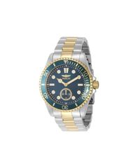 [Free Shipping] Invicta Men's Watch Accessory Mens 49424 Pro Diver Quartz VD78 Blue Dial Watch Silver