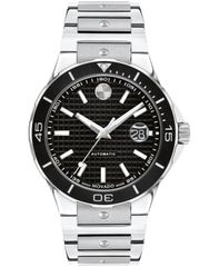 [Free Shipping] Movado Men's SE Diver Swiss Automatic Stainless Steel Watch 43mm Silvertone