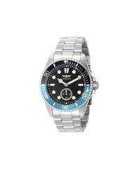 [Free Shipping] Invicta Men's Watch Accessory Mens 49437 Pro Diver Quartz VD78 Black Dial Watch Silver