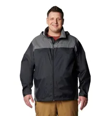 【送料無料】 コロンビア メンズ ジャケット・ブルゾン アウター Mens Big Tall Glennaker Lake II Rain Jacket Black