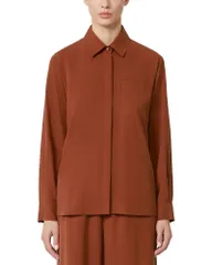 マックスマーラ レディース トップス シャツ シルク Max Mara Mxmsiamese Silk Shirterra Cotta