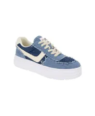【送料無料】 BCBジェネレーション レディース スニーカー シューズ Womens Katina LaceUp Platform Sneakers Denim