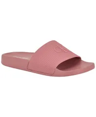 【送料無料】 カルバンクライン レディース スリッポン・ローファー シューズ Womens Adair SlipOn Beach Slides Pinkのサムネイル