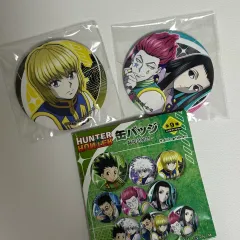 HUNTER×HUNTER JUMP SHOP 缶バッジ クラピカ ヒソカ イルミ
