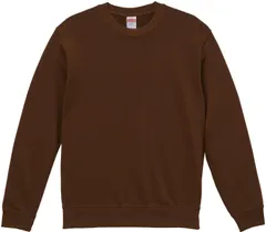 ユナイテッドアスレ UnitedAthle 10.0オンス クルーネックスウェット パイル/アダルト  XXL  504401X 52 ダークブラウン